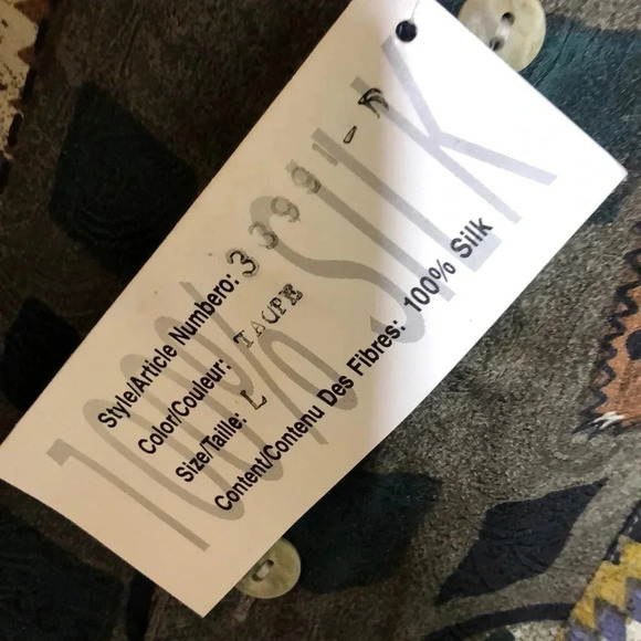 GOOUCH Vintage Men’s Silk Shirt - Picture 4 of 5